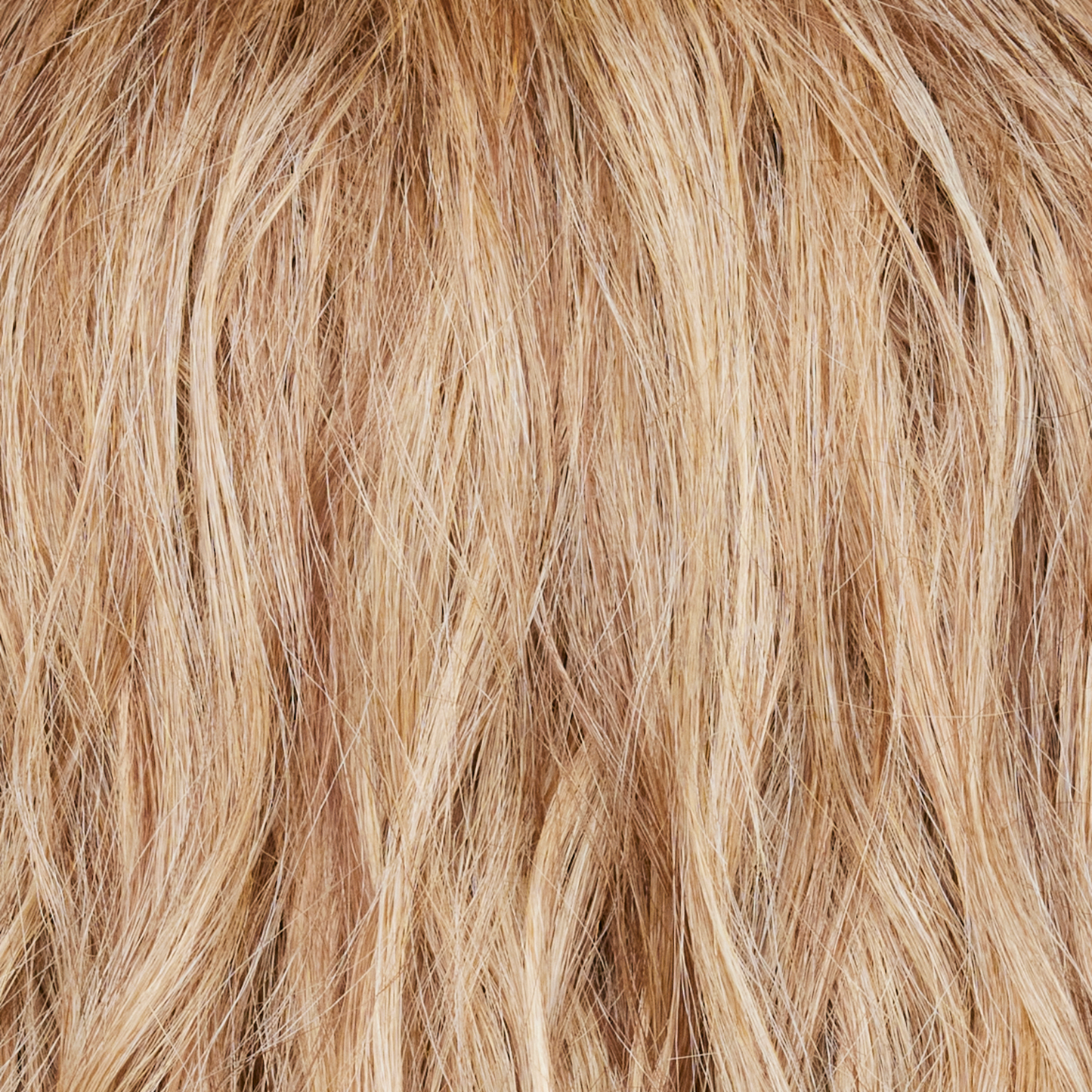 Cinder Toffee - A beautiful blended blond, that boasted an array of toffee, burnt toffee, fudge blond, milk chocolate, and deep golden blond tones. Cinder Toffee is a very flattering color and suits all skin tones.