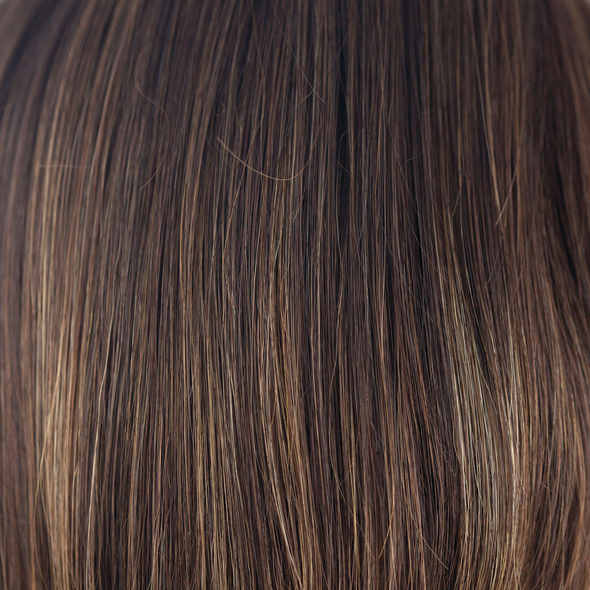 Coffee Latte  -  A Cappucino-base with a mix of warm medium brown and medium golden blond highlights. With strategically placed highlights throughout, the warm toned color will highlight and warm the skin tone.