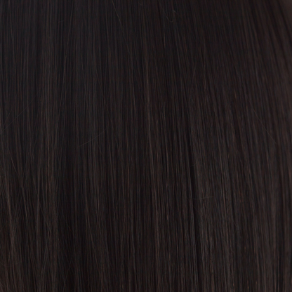 Expresso  -  Our most decadent darkest brown which was created with a very rich, cool tone. Silky, satin and oh so sophisticated.