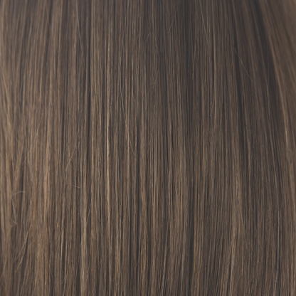 Medium Brown  -  This cool-toned medium brown is a perfect fusion for both brown and blond enthusiasts. Medium Brown is a beautiful blend of both worlds - an ageless classic.